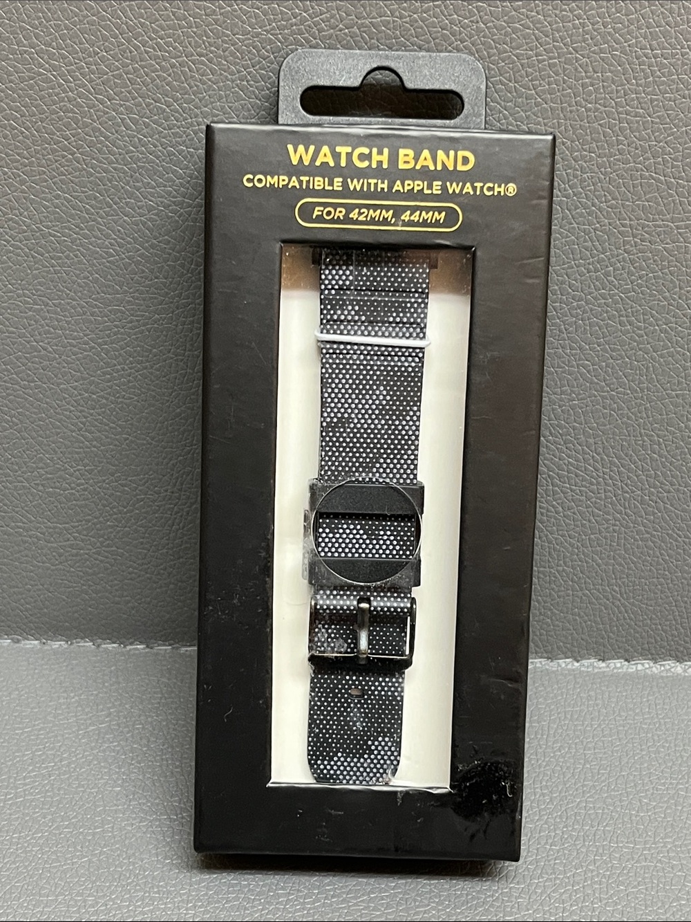 Watch band black/grey camo (42mm/44mm)